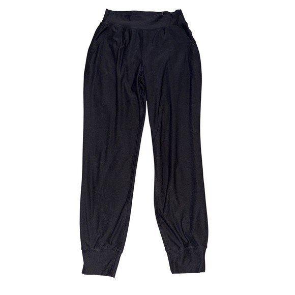Active By Old Navy Pants - Old‎ Navy Active Womens Black Jogger Pants High Rise Go-Dry Cloud+, Size Small